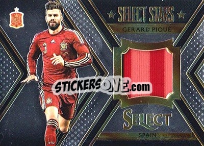 Figurina Gerard Pique - Select Soccer 2015 - Panini