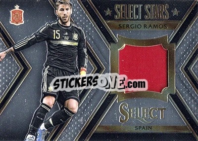 Figurina Sergio Ramos - Select Soccer 2015 - Panini