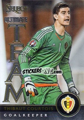Sticker Thibaut Courtois - Select Soccer 2015 n. UT-2 - Panini
