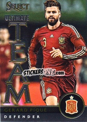 Cromo Gerard Pique - Select Soccer 2015 - Panini