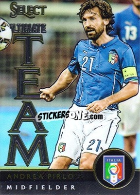 Cromo Andrea Pirlo - Select Soccer 2015 - Panini