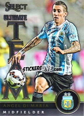 Sticker Angel Di Maria - Select Soccer 2015 n. UT-10 - Panini
