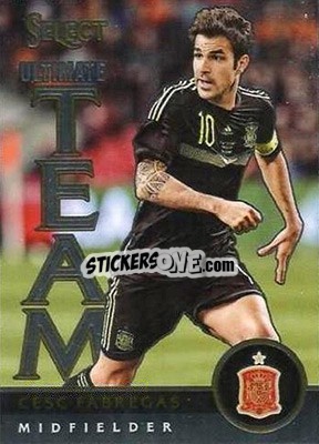 Cromo Cesc Fabregas - Select Soccer 2015 - Panini