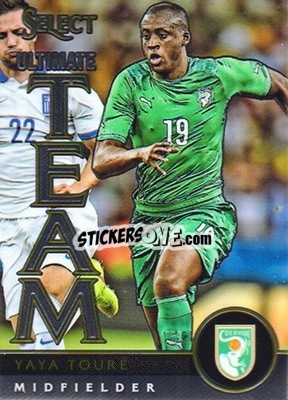 Sticker Yaya Toure - Select Soccer 2015 n. UT-14 - Panini