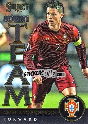 Cromo Cristiano Ronaldo - Select Soccer 2015 - Panini