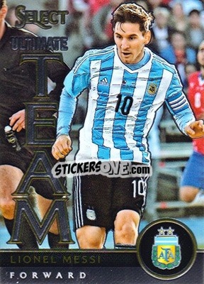 Sticker Lionel Messi - Select Soccer 2015 n. UT-16 - Panini