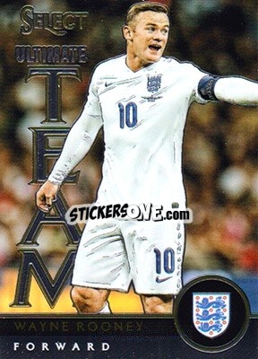 Sticker Wayne Rooney - Select Soccer 2015 n. UT-18 - Panini