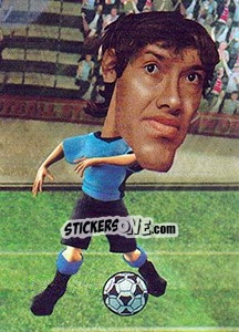 Sticker Diego Lugano - World Football Stars 2010 n. 215 - Aquarius
