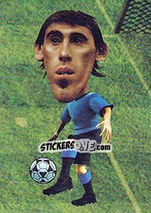 Sticker Diego Godín - World Football Stars 2010 n. 218 - Aquarius