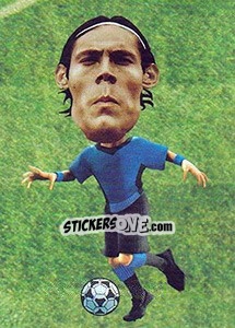 Sticker Edinson Cavani - World Football Stars 2010 n. 219 - Aquarius