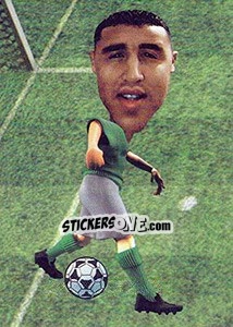 Sticker Madjid Bougherra - World Football Stars 2010 - Aquarius