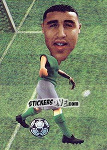 Sticker Madjid Bougherra - World Football Stars 2010 n. 223 - Aquarius