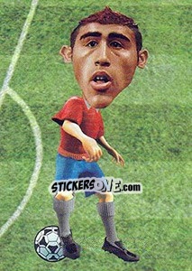 Sticker Arturo Vidal - World Football Stars 2010 - Aquarius