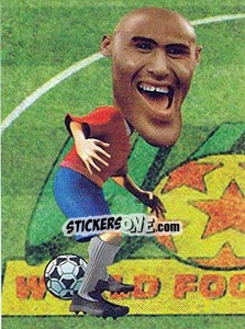 Sticker Humberto Suazo - World Football Stars 2010 - Aquarius