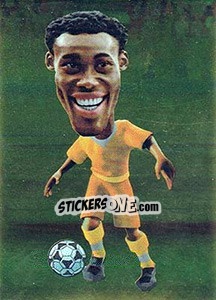 Sticker Michael Essien - World Football Stars 2010 - Aquarius