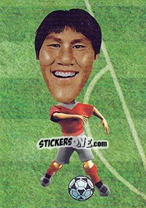 Sticker Kim Dong-jin - World Football Stars 2010 - Aquarius