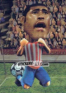 Sticker Paulo da Silva - World Football Stars 2010 - Aquarius