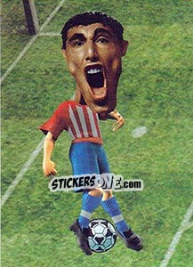 Sticker Óscar Cardozo - World Football Stars 2010 - Aquarius