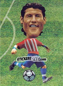 Sticker Nelson Valdez - World Football Stars 2010 n. 252 - Aquarius