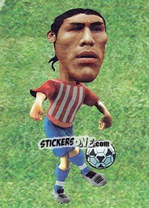 Sticker Salvador Cabañas - World Football Stars 2010 n. 254 - Aquarius