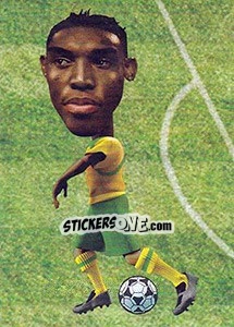 Sticker Benni McCarthy - World Football Stars 2010 n. 259 - Aquarius