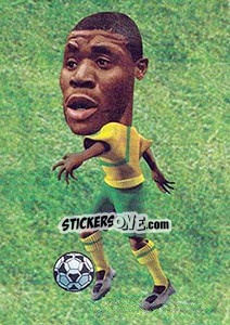Sticker Aaron Mokoena - World Football Stars 2010 n. 262 - Aquarius