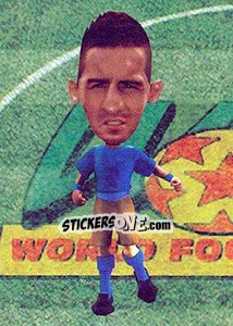 Sticker Vedad Ibiševic - World Football Stars 2010 - Aquarius
