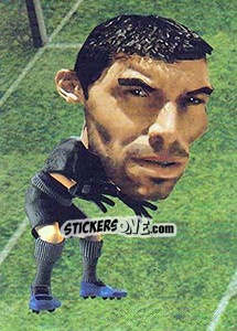 Sticker Mariano Andújar - World Football Stars 2010 - Aquarius