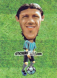 Sticker Martín Demichelis - World Football Stars 2010 n. 7 - Aquarius