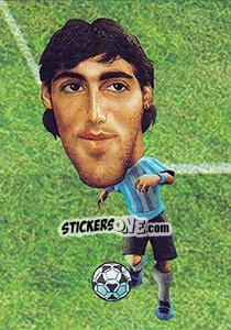 Sticker Gonzalo Higuaín - World Football Stars 2010 n. 15 - Aquarius