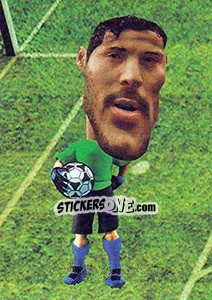 Sticker Júlio César - World Football Stars 2010 - Aquarius