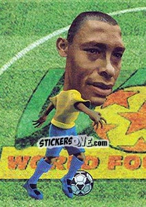 Sticker Gilberto Silva - World Football Stars 2010 n. 21 - Aquarius