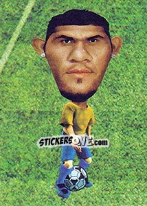 Sticker Dani Alves - World Football Stars 2010 n. 22 - Aquarius
