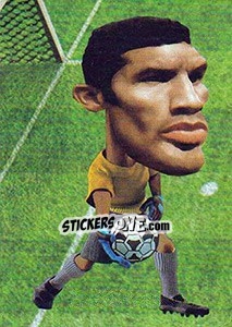 Sticker David James - World Football Stars 2010 - Aquarius
