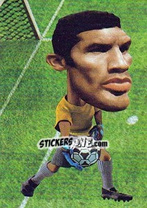 Sticker David James - World Football Stars 2010 n. 34 - Aquarius