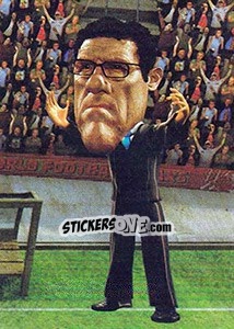 Sticker Fabio Capello - World Football Stars 2010 - Aquarius