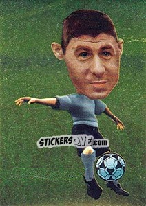 Sticker Steven Gerrard - World Football Stars 2010 n. 43 - Aquarius