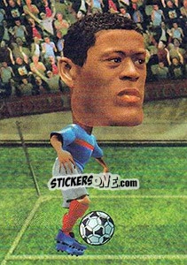 Sticker Patrice Evra - World Football Stars 2010 n. 46 - Aquarius