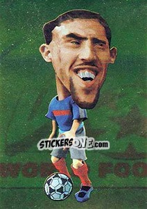 Sticker Franck Ribéry - World Football Stars 2010 n. 51 - Aquarius