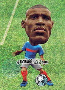 Sticker Éric Abidal - World Football Stars 2010 n. 52 - Aquarius