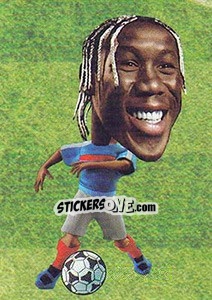 Sticker Bacary Sagna - World Football Stars 2010 n. 53 - Aquarius