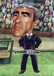 Figurina Raymond Domenech - World Football Stars 2010 n. 55 - Aquarius
