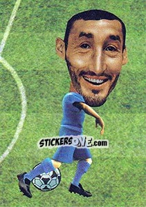 Sticker Gianluca Zambrotta - World Football Stars 2010 n. 65 - Aquarius