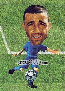 Sticker Antonio Di Natale - World Football Stars 2010 - Aquarius