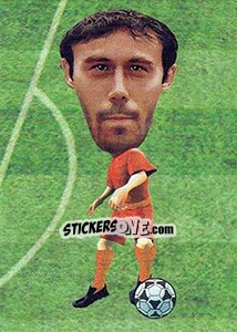 Sticker Joris Mathijsen - World Football Stars 2010 - Aquarius