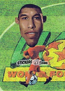 Sticker Nigel de Jong - World Football Stars 2010 - Aquarius