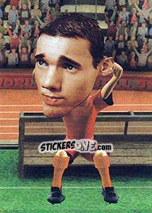 Sticker Wesley Sneijder - World Football Stars 2010 n. 84 - Aquarius