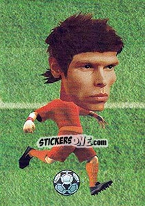 Sticker Klaas-Jan Huntelaar - World Football Stars 2010 - Aquarius