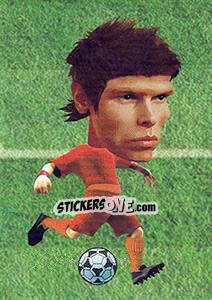 Sticker Klaas-Jan Huntelaar - World Football Stars 2010 n. 90 - Aquarius