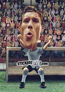 Sticker Lukas Podolski - World Football Stars 2010 - Aquarius